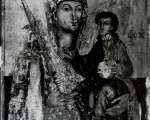 Prečanski majstor (Kostajnica): Bogorodica sa Hristom (Carica nebeska) oko 1750. g., tempera na dasci, 64, 5 X 42, 6 X 3 cm